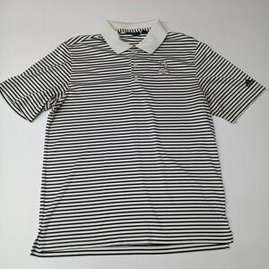 Adidas Pinehurst 1895 Putter Boy Golf Polo Shirt Men XL White/Black Stripe –NWOT